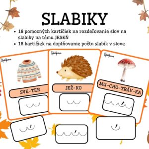 Slabikovanie - jeseň