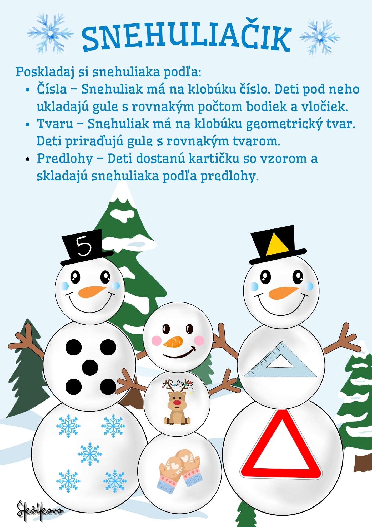 Snehuliačik