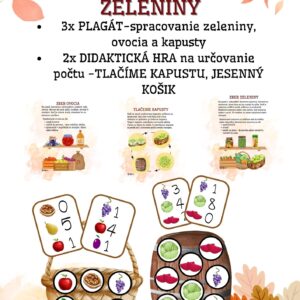 Jesenné spracovanie zeleniny