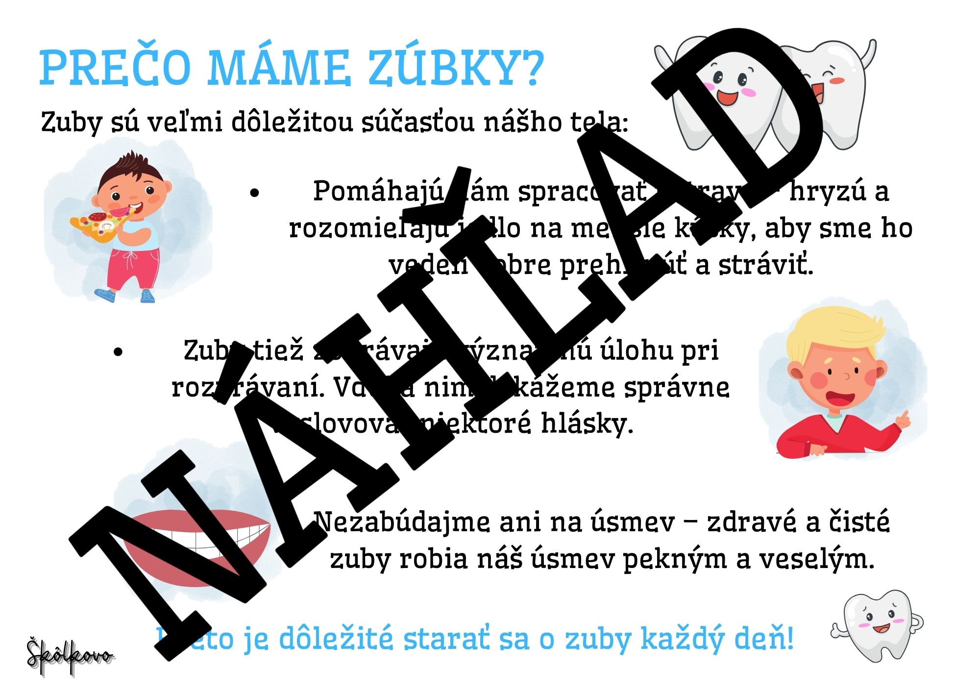 Zdravé zúbky – Obrázok 2