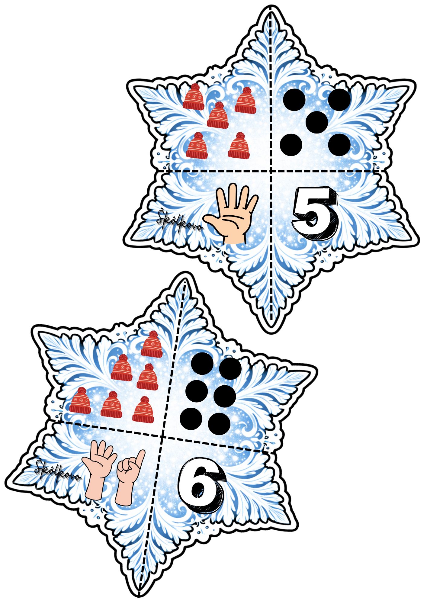 Zimné počítanie – Obrázok 3