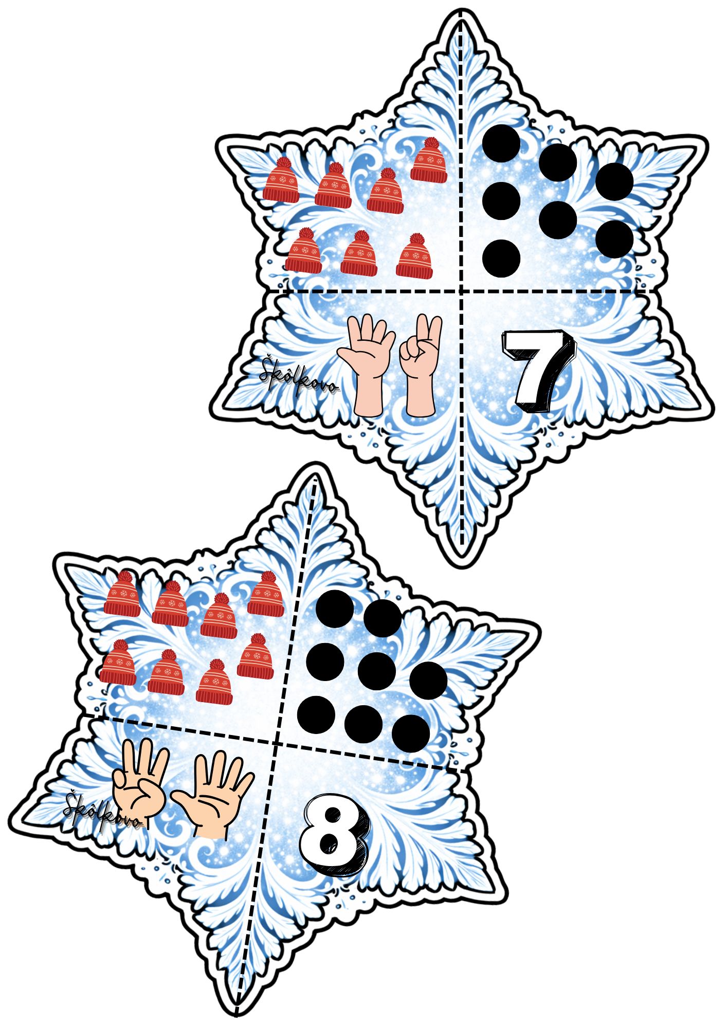 Zimné počítanie – Obrázok 4