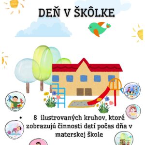 Deň v škôlke-režim v MŠ