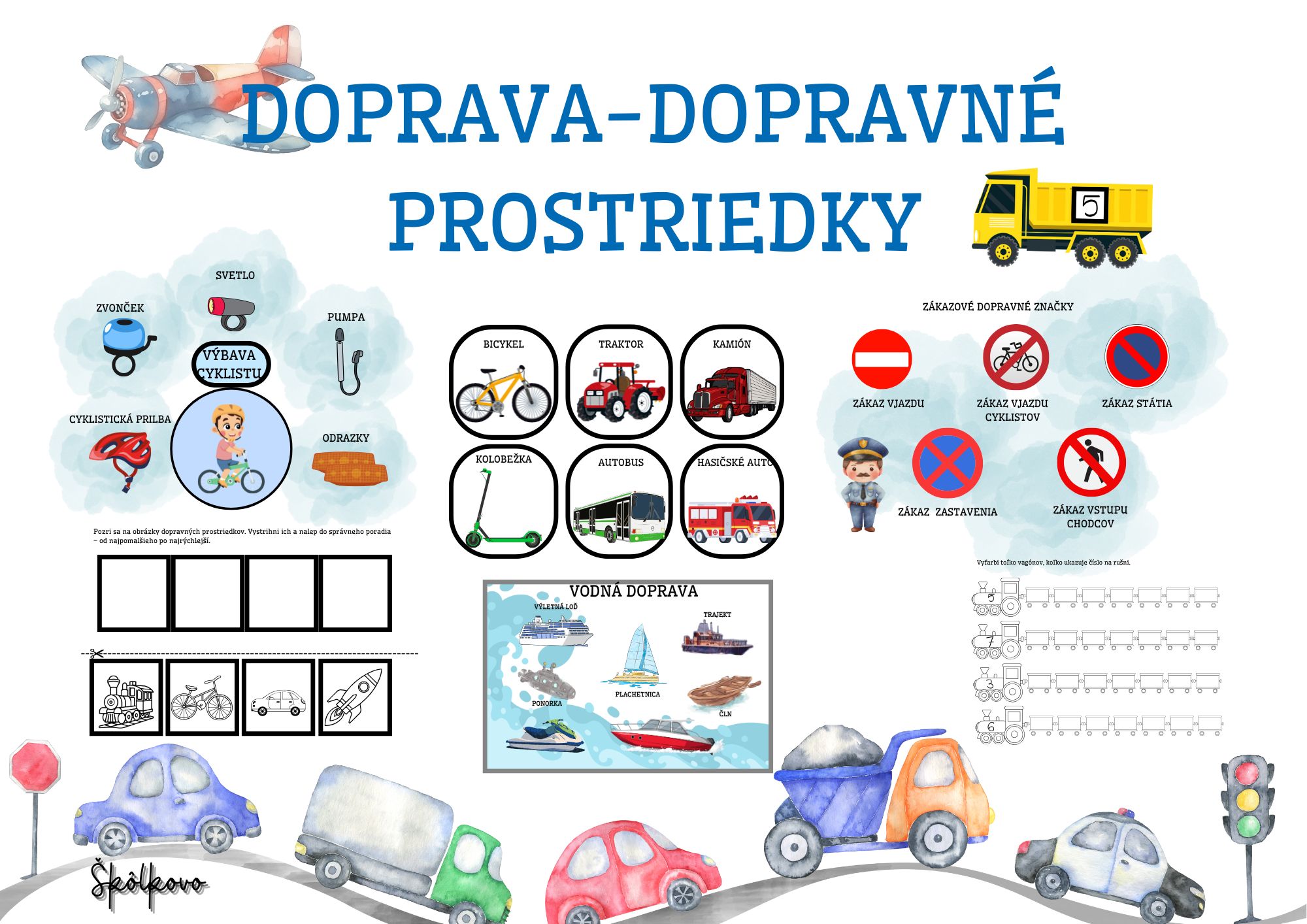 Doprava - dopravné prostriedky
