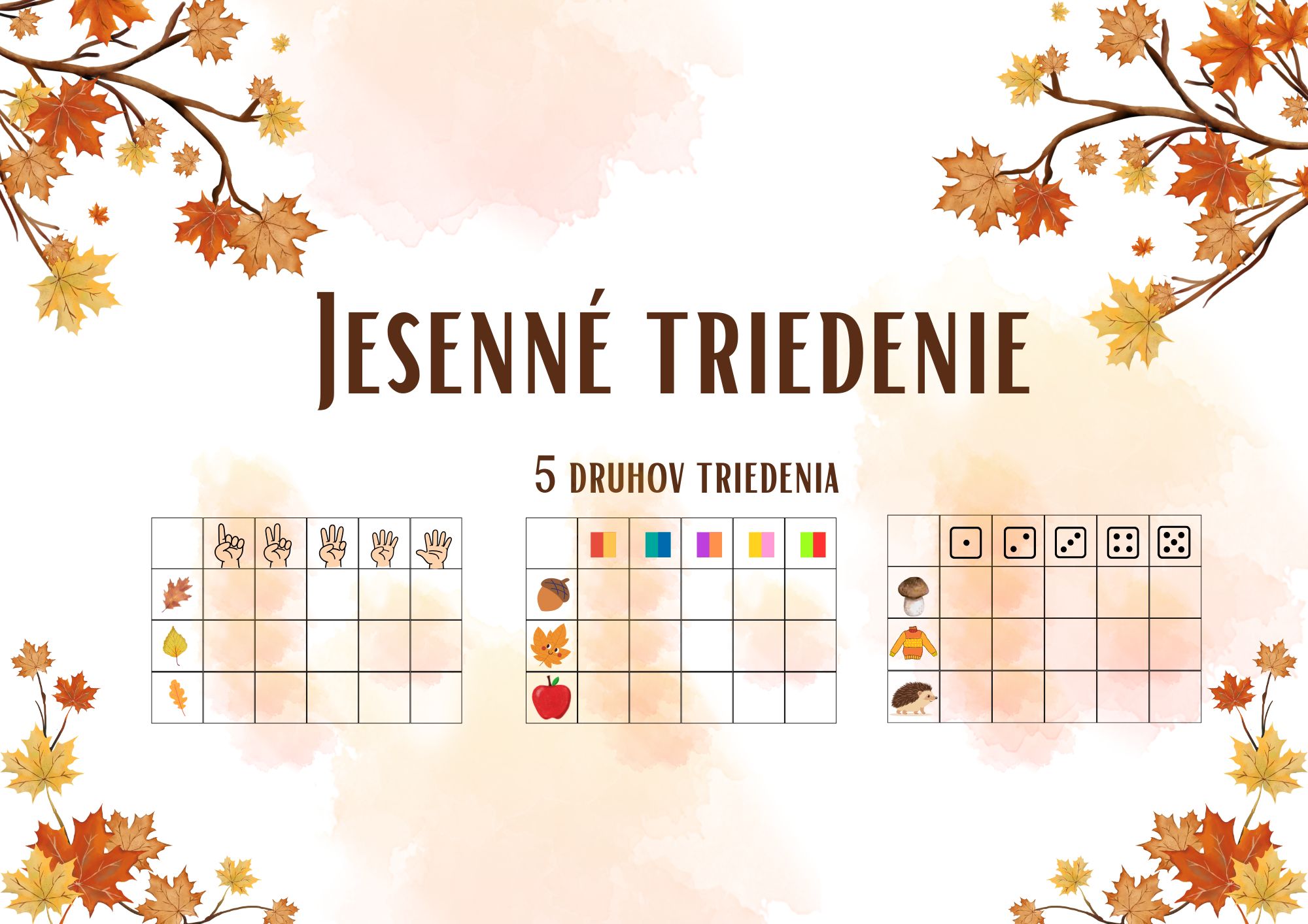 Jesenné triedenie