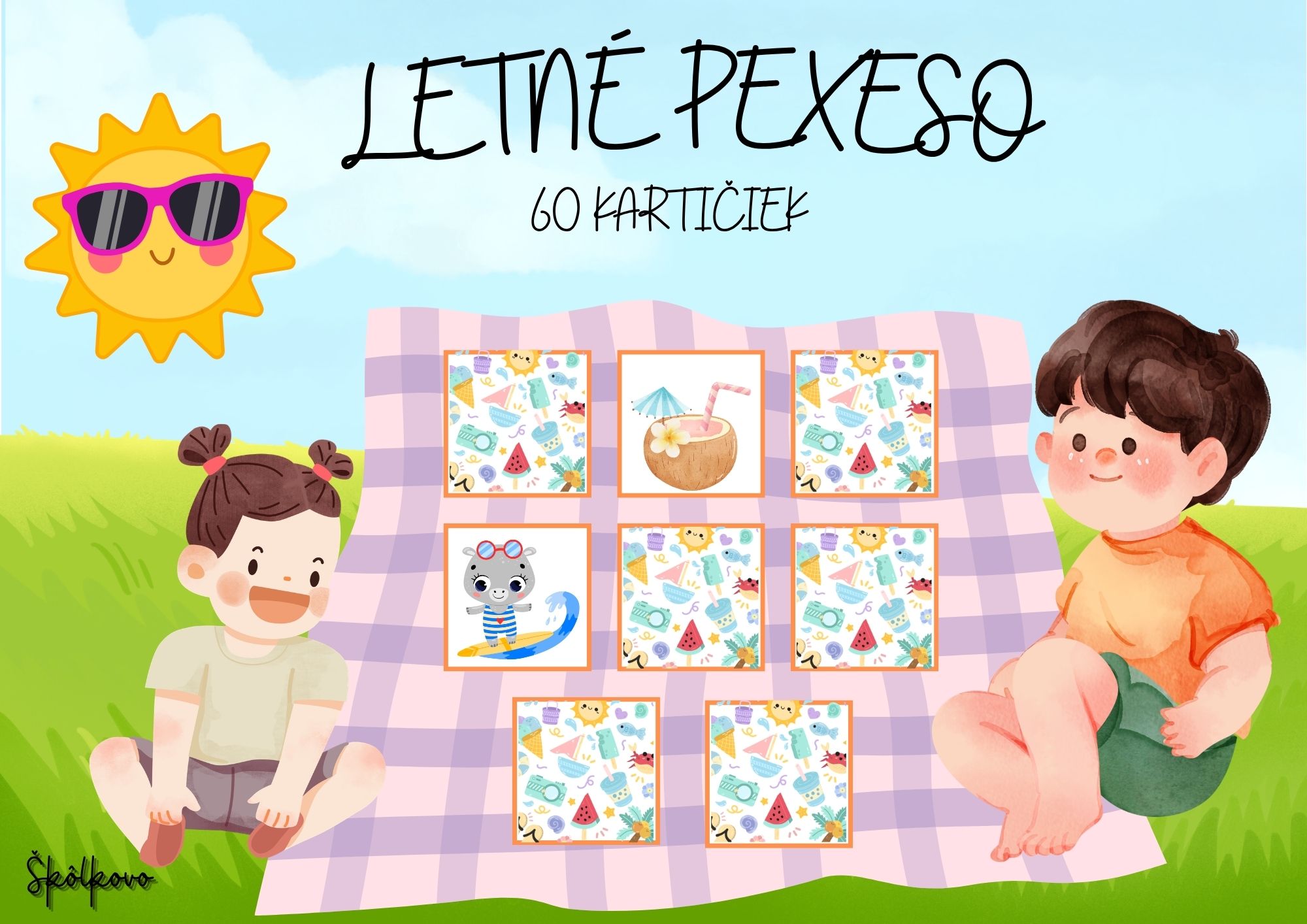 Letné pexeso