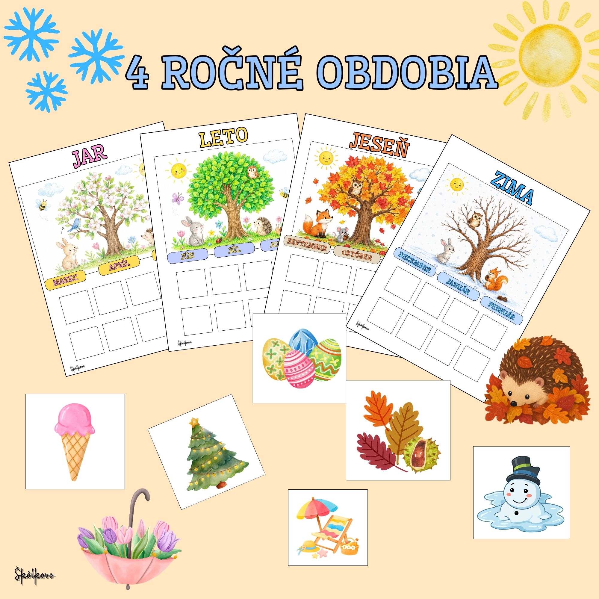 4 ročné obdobia