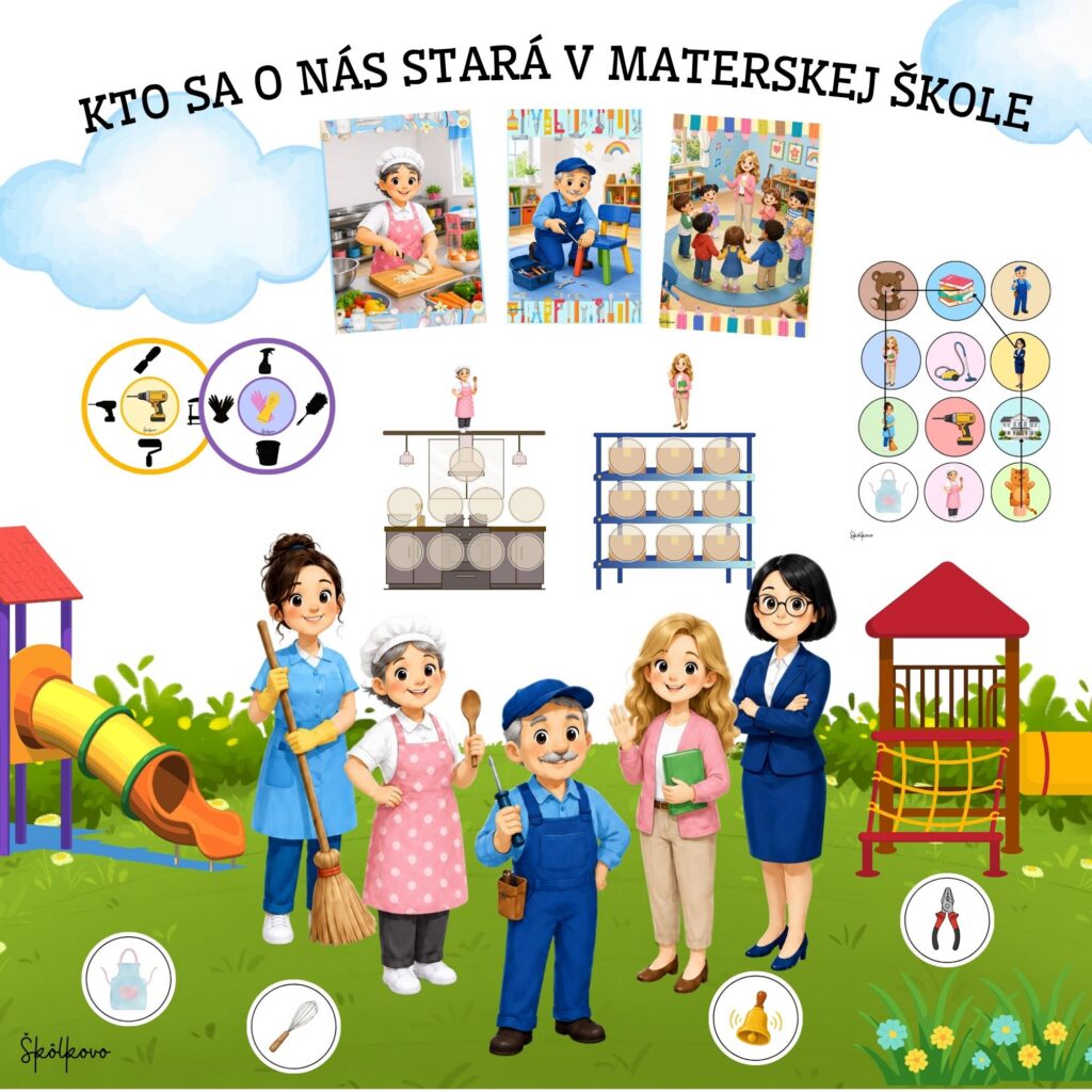 Kto sa o nás stará v MŠ